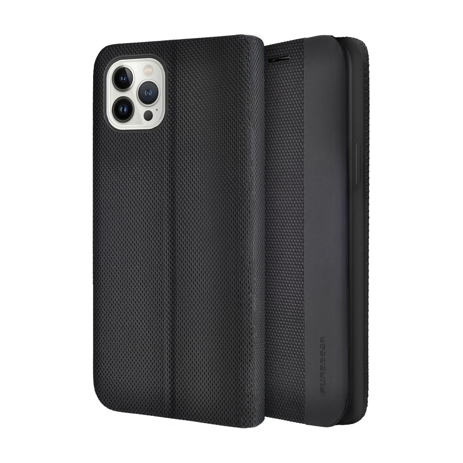 PureGear Express Folio Series IPhone 15 Pro Case - Black