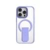 CLICK Latch Series IPhone 16 Pro Max Case - Clear Purple