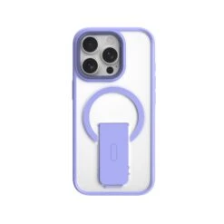CLICK Latch Series IPhone 16 Pro Max Case - Clear Purple