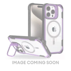 CLICK Fusion MagSafe Series IPhone 16 Case - Purple