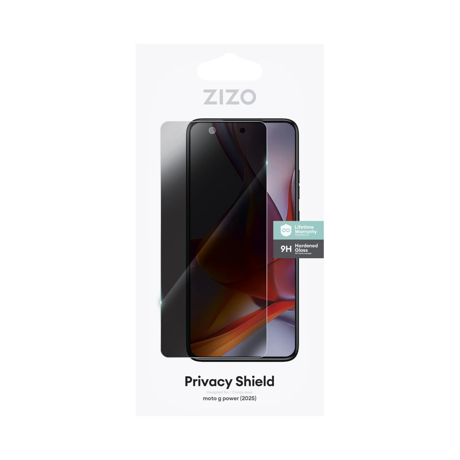 ZIZO PRIVACY Tempered Glass Screen Protector For Moto G Power (2025) - Privacy - Image 5