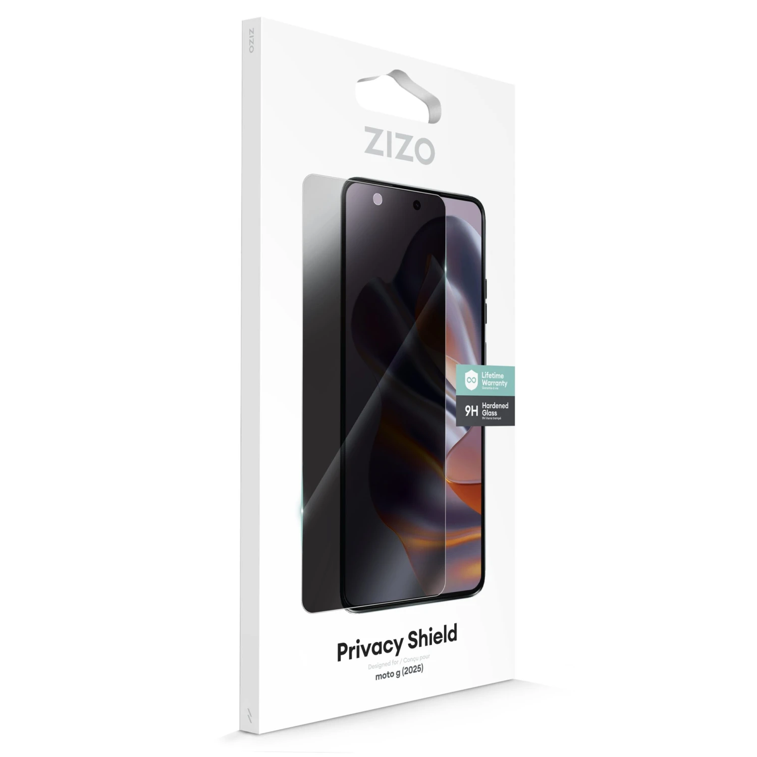 ZIZO PRIVACY Tempered Glass Screen Protector For Moto G (2025) - Privacy - Image 3