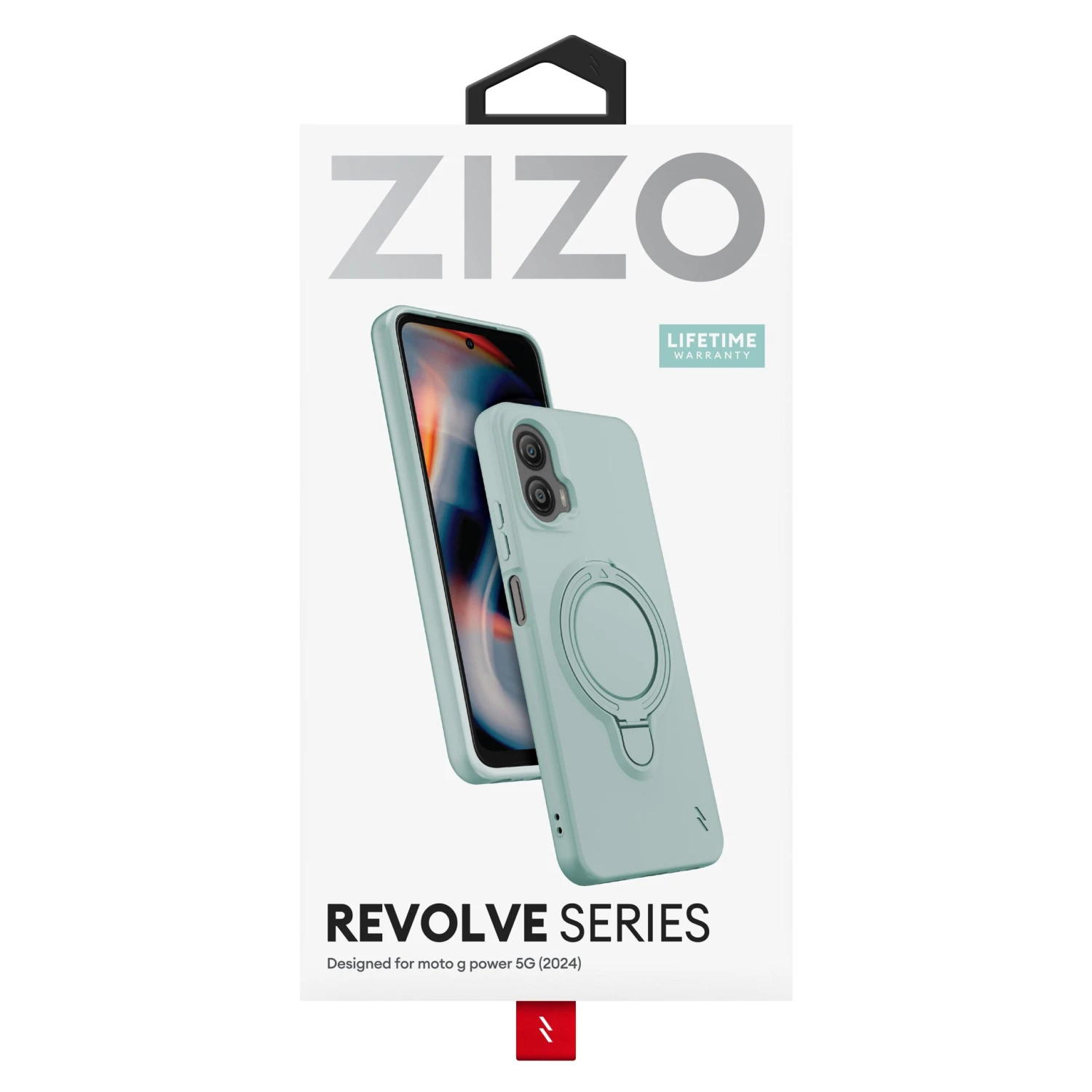 ZIZO REVOLVE Series Moto G Power 5G (2024) Case - Pastel Blue - Image 6