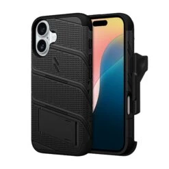 ZIZO BOLT Bundle IPhone 16 Case - Black