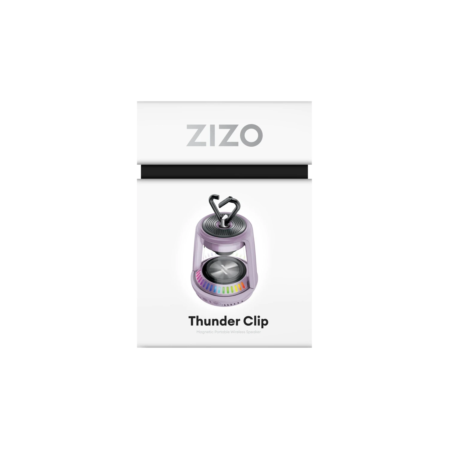 ZIZO Thunder Clip Portable Wireless Speaker - Purple - Image 2