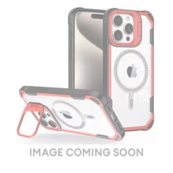 CLICK Fusion MagSafe Series IPhone 16 Case - Red