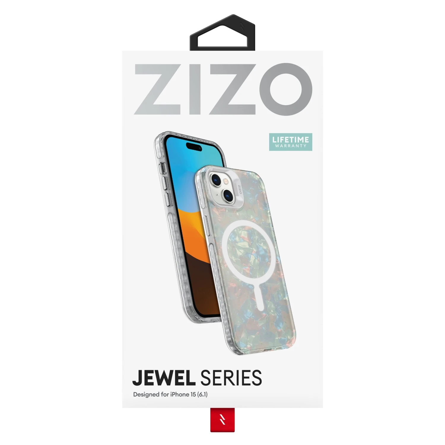 ZIZO JEWEL Series IPhone 15 MagSafe Case - Opal - Image 6