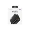 ZIZO PowerVault 45W Dual USB-C + USB-A Wall Charger With Digital Power Display - Black