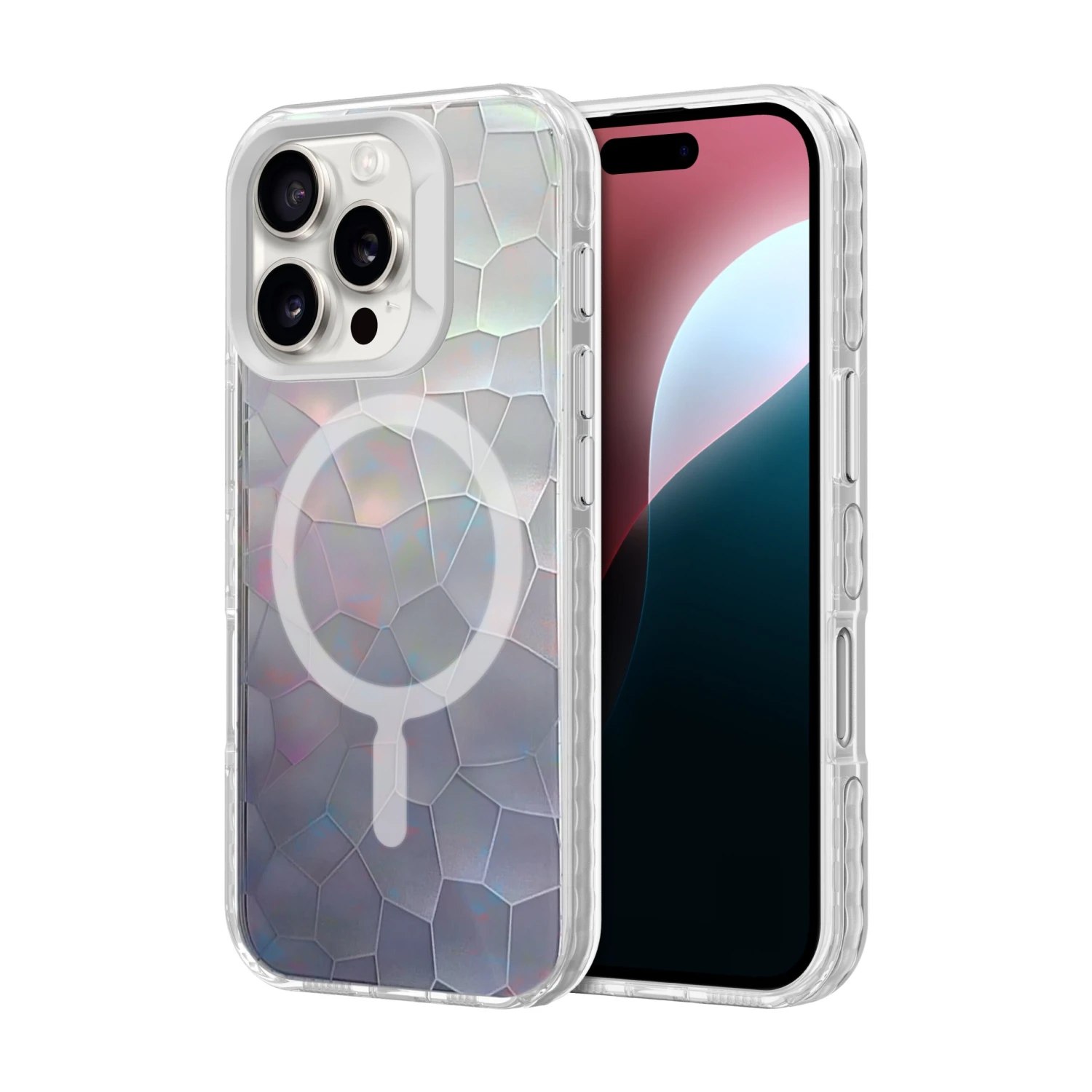 CLICK Prism MagSafe Series IPhone 16 Pro Case - Clear