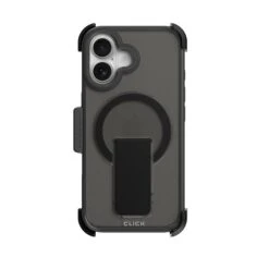 CLICK Latch Holster Series IPhone 16 Plus Case - Black