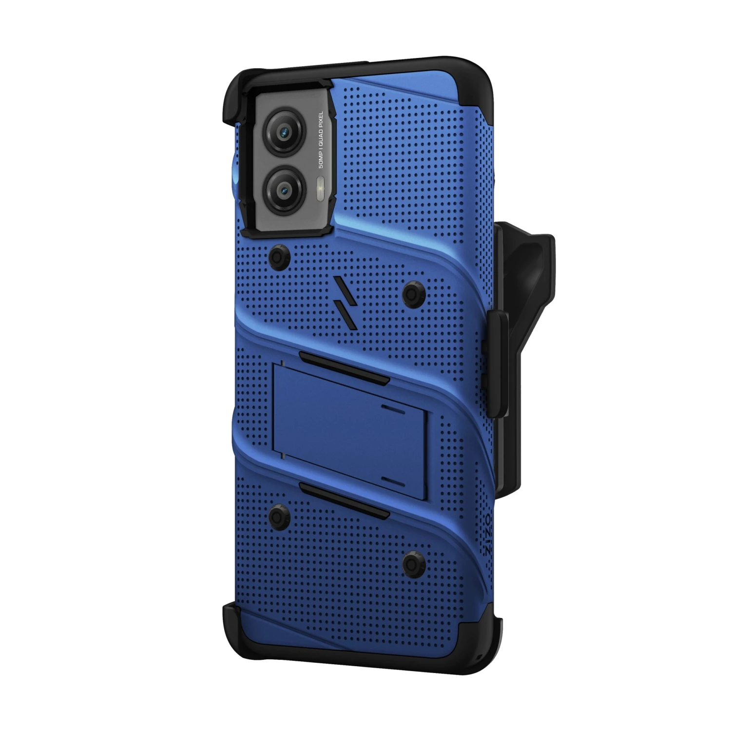 ZIZO BOLT Bundle Moto G Power 5G (2024) Case - Blue - Image 3