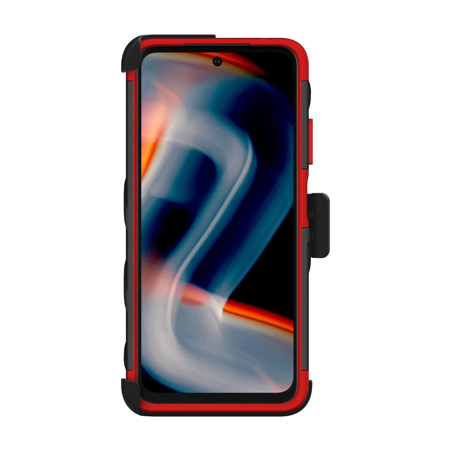 ZIZO BOLT Bundle Moto G Power 5G (2024) Case - Black / Red - Image 5