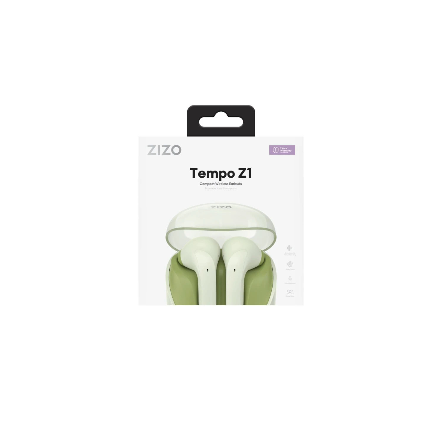 ZIZO Tempo Z1 Wireless Earbuds - Mint - Image 5