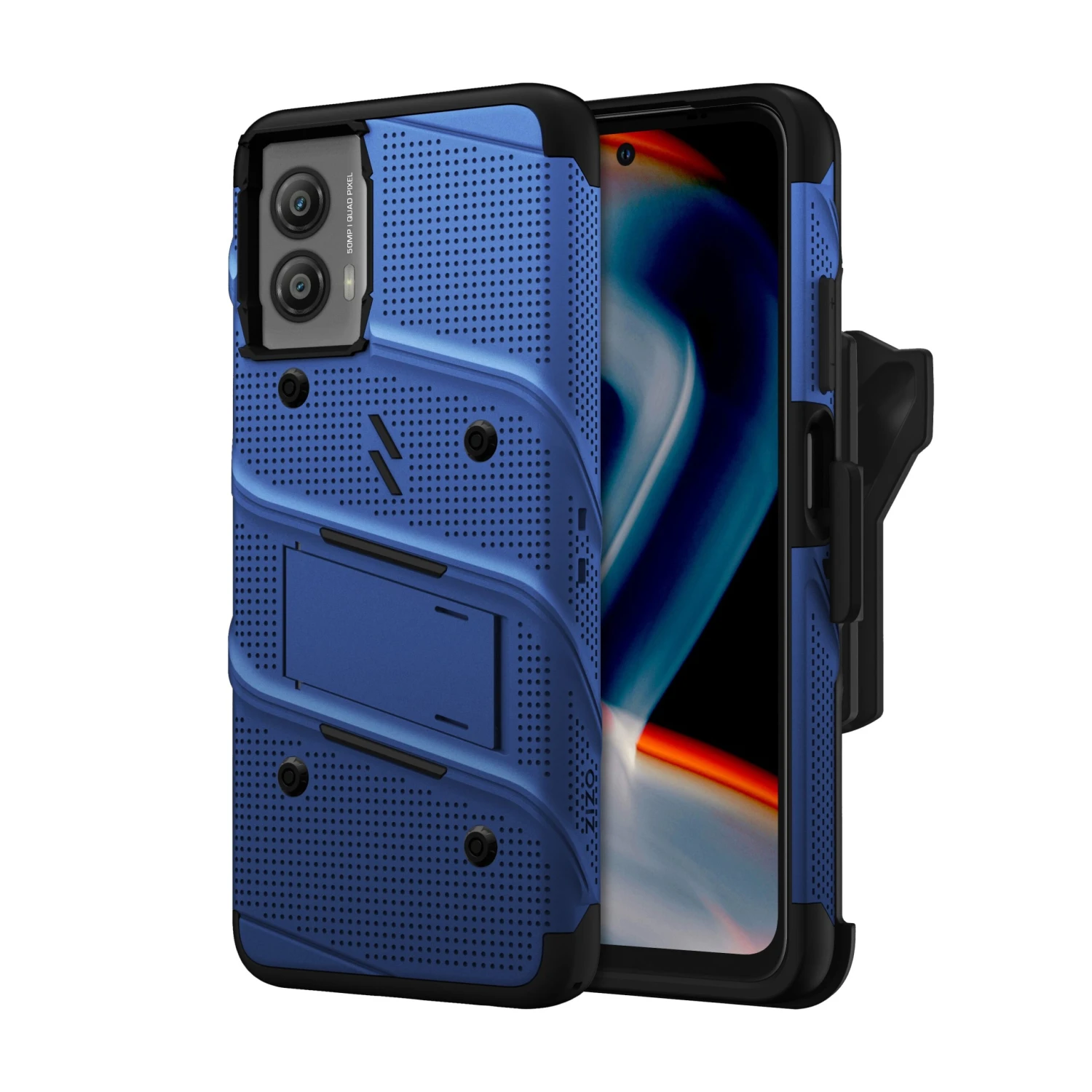 ZIZO BOLT Bundle Moto G Power 5G (2024) Case - Blue