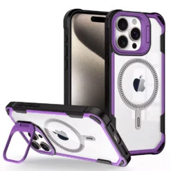 CLICK Fusion MagSafe Series IPhone 16 Pro Max Case - Purple