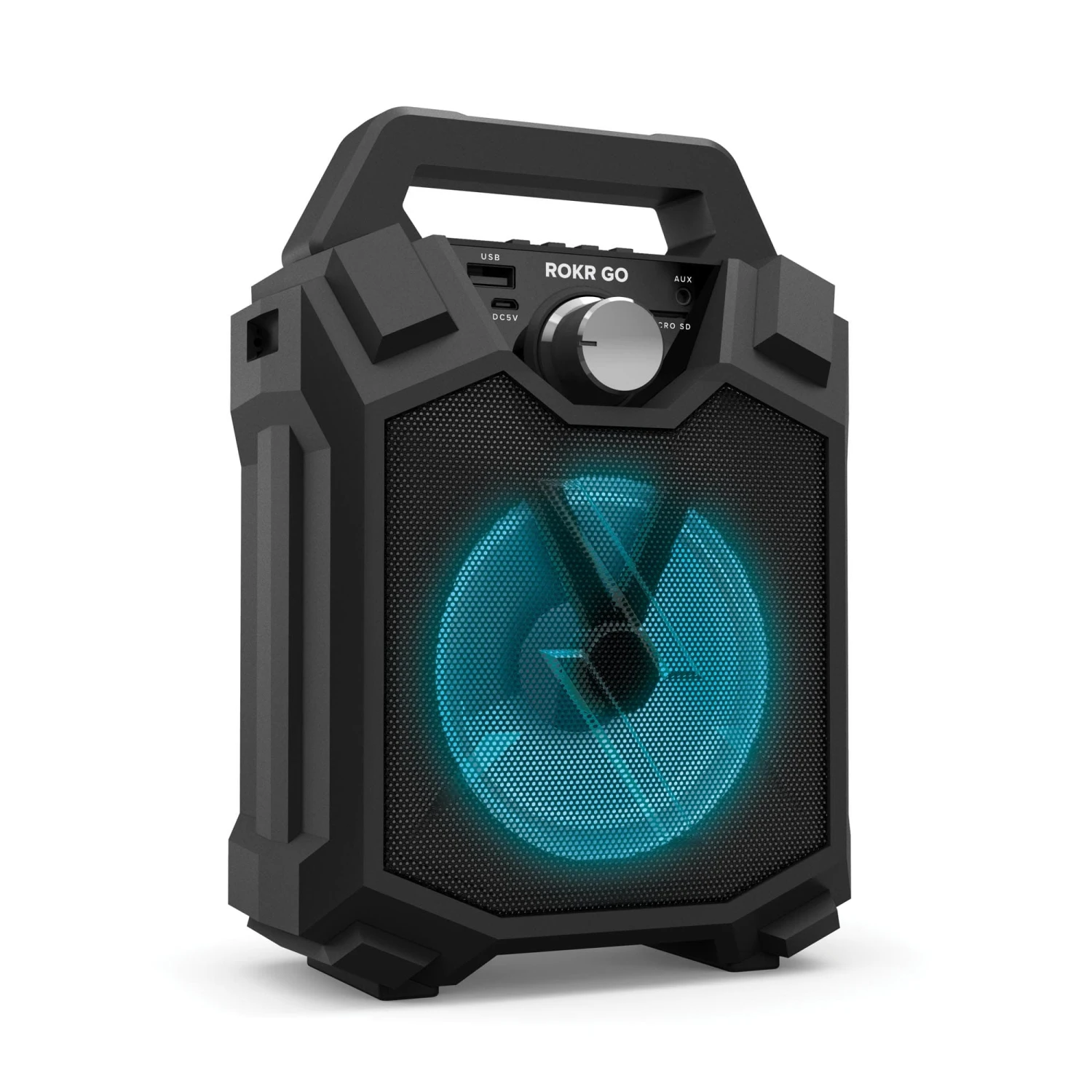 ZIZO ROKR GO Portable Wireless Speaker - Black - Image 2