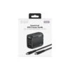 ZIZO PowerVault 20W Charger Bundle With 4FT Braided Nylon USB-C Cable - Black
