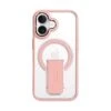 CLICK Latch Series IPhone 16 Plus Case - Clear Pink
