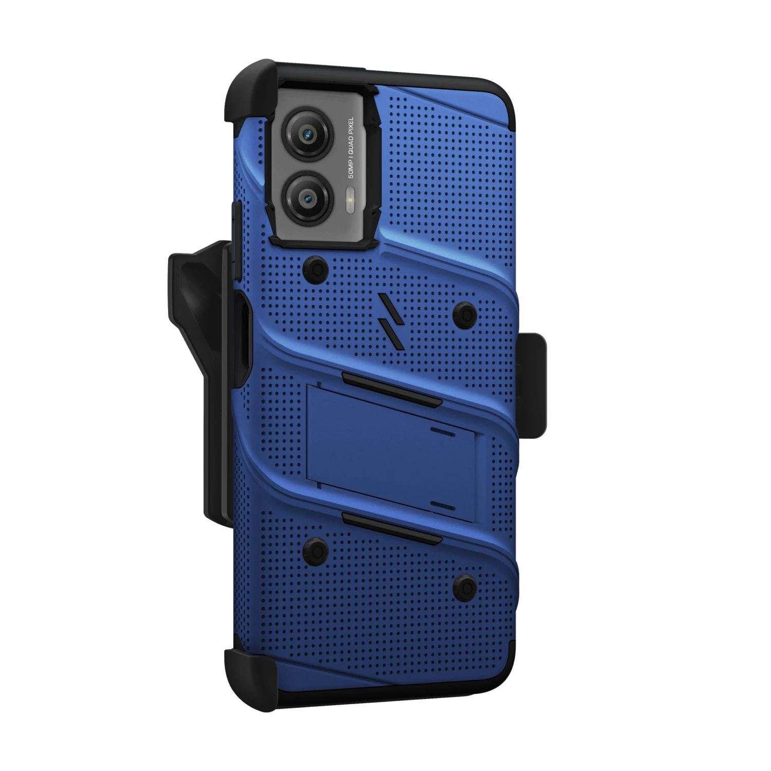 ZIZO BOLT Bundle Moto G Power 5G (2024) Case - Blue - Image 4