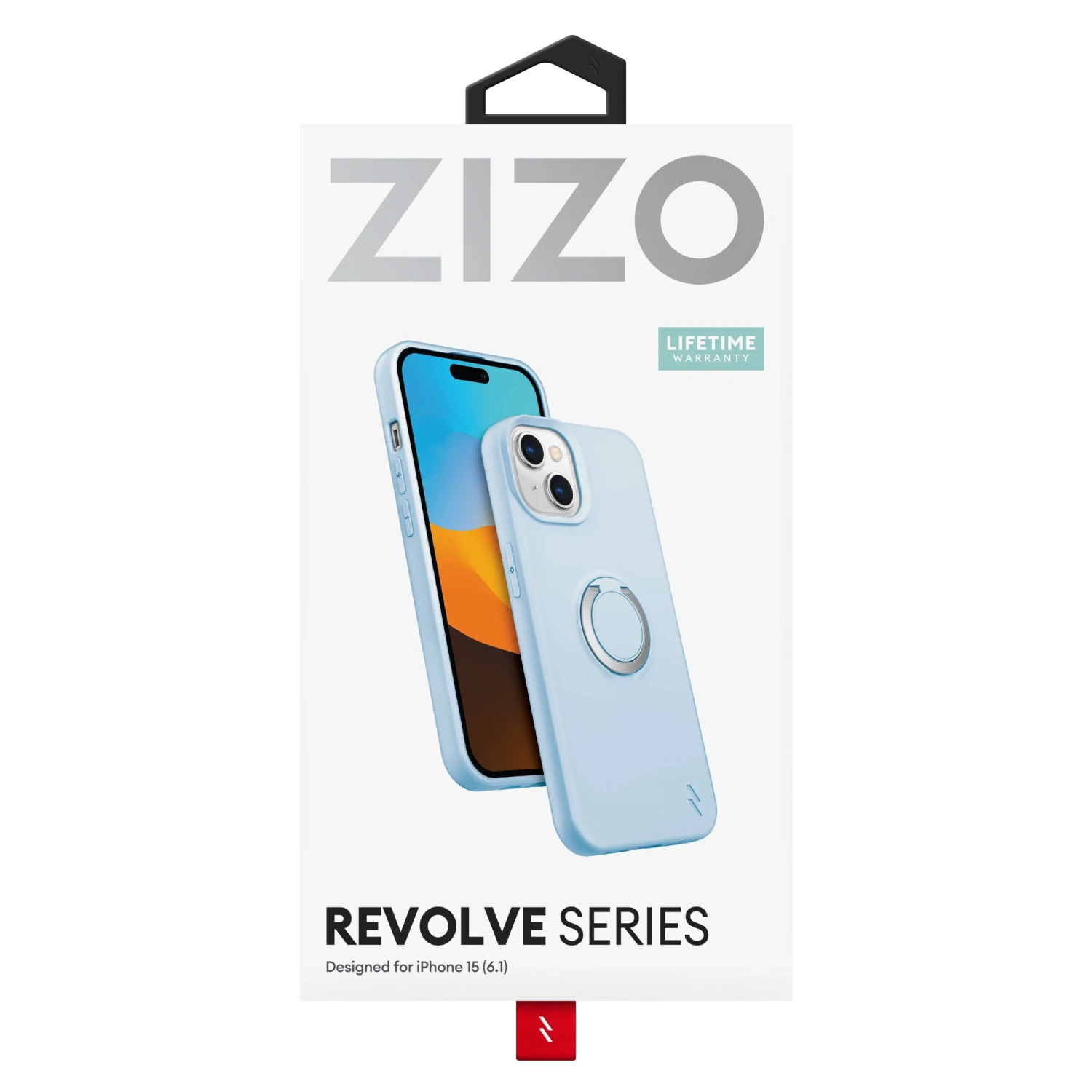 ZIZO REVOLVE Series IPhone 15 Case - Pastel Blue - Image 6