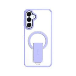 CLICK Latch Series Galaxy A36 Case - Clear Purple