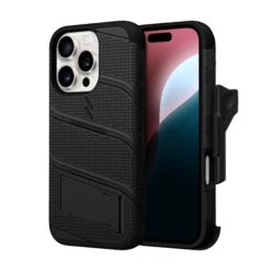 ZIZO BOLT Bundle IPhone 16 Pro Case - Black